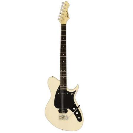 ARIA JET-B TONE SVW Электрогитара баритон, 6 струн, цвет прозрачно-белый винтажный