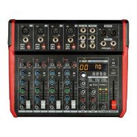 PROEL PLAYMIX8 Микшерный пульт, 8 каналов, DSP, USB, Bluetooth