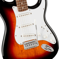 FENDER Squier Stratocaster LRL Электрогитара, цвет 3-Color Sunburst 