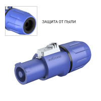 ROXTONE RAC3FCI-BL Разъем PowerCON (Power-IN), кабельный, входной (синий с черным кольцом)