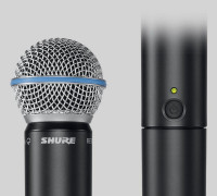 SHURE BLX24E/B58 M17 радиосистема UHF, 1 ручной микрофон