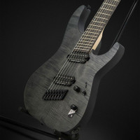 ESP LTD M-1007MS FM Электрогитара, 7 струн, мультимензурная, цвет черный глянцевый