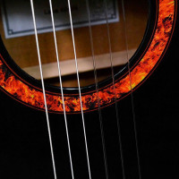 LA MANCHA Lava 42 3/4 Гитара классическая 3/4, цвет чёрный