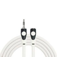 Kirlin LGA-569L 6M WH Шнур-удлинитель аудио, stereo JACK 1/8" (M) ⇔ stereo JACK 1/8" (F), 6м., белый