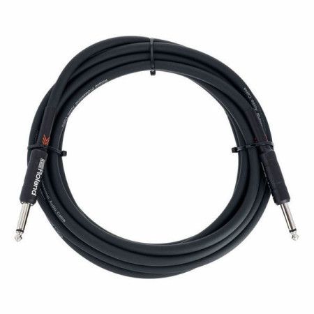 Roland RIC-B15 Шнур инструментальный JACK 1/4" (прямой) ⇔ JACK 1/4" (прямой), длина 4.5м.
