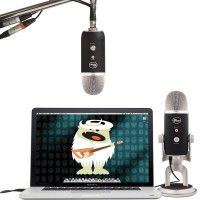 Blue Yeti PRO - микрофон USB, студийный конденсаторный