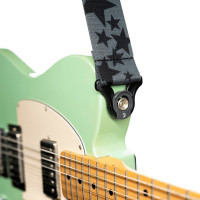 Planet Waves 50BAL14 Ремень гитарный, 50мм, крепление Auto Lock, звезды