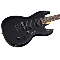SCHECTER DEMON S-II ABSN Электрогитара, 6 струн, цвет состаренный черный