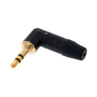 NEUTRIK NTP3RC-B Разъём кабельный miniJACK 1/8" (male), стерео (балансный), угловой