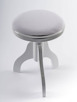 Fleet BH106-2-WH Стул круглый, регулировка по высоте, белый