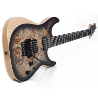 SCHECTER REAPER-6 (SCB) Электрогитара, 6 струн, 24 лада, цвет Satin Charcoal Burst