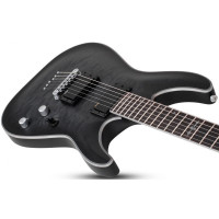 SCHECTER C-1 PLATINUM STBLS (GC) Электрогитара, 6 струн, цвет чёрный прозрачный