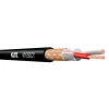 KLOTZ MY250CY Кабель микрофонный, 2x0,50кв.мм, черный