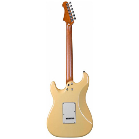 JET JS-400 VYW Электрогитара Stratocaster, 6 струн, 22 лада, HSS Ceramic, цвет винтажный желтый