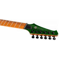 SPIRA S-450 TGR Электрогитара, Superstrat, 6 струн, цвет глянцевый зеленый