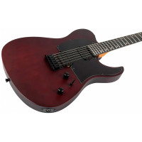 SPIRA T-400 MWR Электрогитара, Telecaster, 6 струн, HH, цвет матовый красное вино
