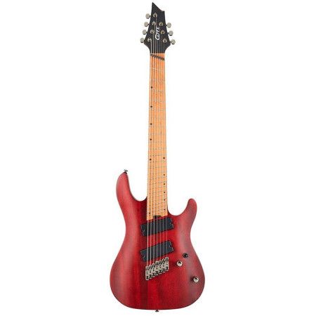 CORT KX307MS OPM Электрогитара мультимензурная, 7 струн, цвет красное дерево