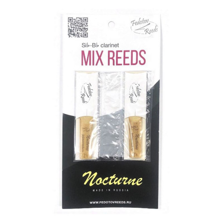 MIX REEDS FR19C-02_NOC2.5 трости, кларнет "Nocturne" № 2.5 (2 шт)