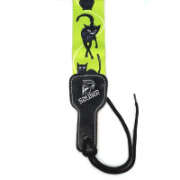 SOLDIER STP2825 4 Ремень для гитары текстиль, ЧЁРНЫЕ КОШКИ