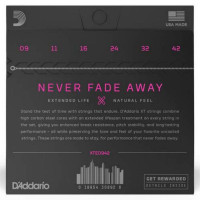 D'Addario XTE0942 Набор струн для 6-струнной электрогитары, размер 09-42
