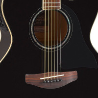 Yamaha CPX600 BLACK Гитара электроакустическая 6-струнная, цвет черный