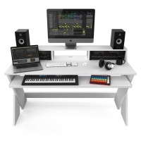 Glorious Sound Desk PRO White Стол аранжировщика, X-тип, цвет белый