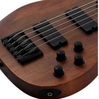 Solar AB2.5AN Бас-гитара 5-струнная, цвет коричневый