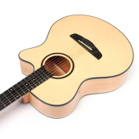 DEVISER L-710 A Гитара акустическая 40", Grand Auditorium с вырезом, цвет натуральный