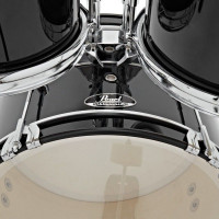 Pearl RSJ465C/C31 Ударная установка из 5-ти барабанов, цвет Jet Black, стойки и тарелки в комплекте