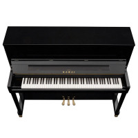 Kawai K200 M/PEP Пианино акустическое с банкеткой, высота 114 см, чёрное полированное