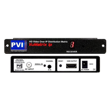 PVI VuMATRIX-1K-RX-IP-LE Приемник HDMI Over IP 1080p Full HD@60 к/сек
