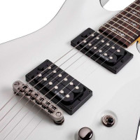 SCHECTER OMEN-6 VWHT Электрогитара, 6 струн, цвет состаренный белый
