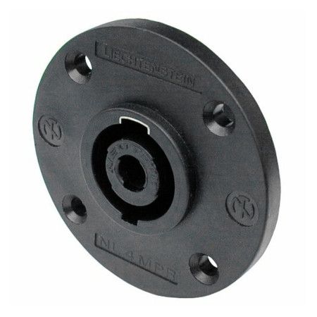 NEUTRIK NL4MPRXX Разъем SPEAKON, панельный, круглый фланец
