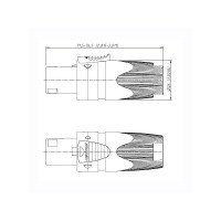 Разъем NEUTRIK NL4FX