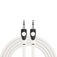 Kirlin LGA-568L 6M WH Шнур аудио, stereo mini JACK 1/8" (M) ⇔ stereo mini JACK 1/8" (M), 6м., белый