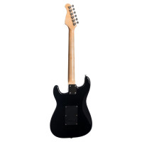 ROCKDALE Stars Plus HSS Maple Black электрогитара, стратокастер, H-S-S, тремоло бридж, цвет черный, 