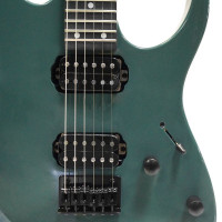 Solista WIZARD HH-CGH Электрогитара, 6 струн, HH, фикс.бридж, цвет зелёный (Camouflage Green)