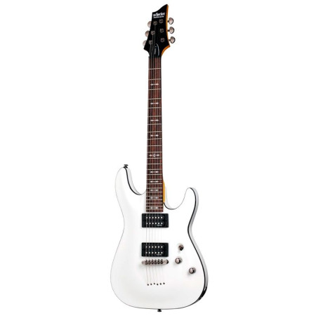 SCHECTER OMEN-6 VWHT Электрогитара, 6 струн, цвет состаренный белый