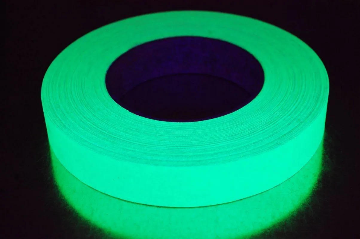 Gaffer Tape флуоресцентный Pro Gaff® Fluorescent (12мм*22.86м зелёный) лента  монтажная