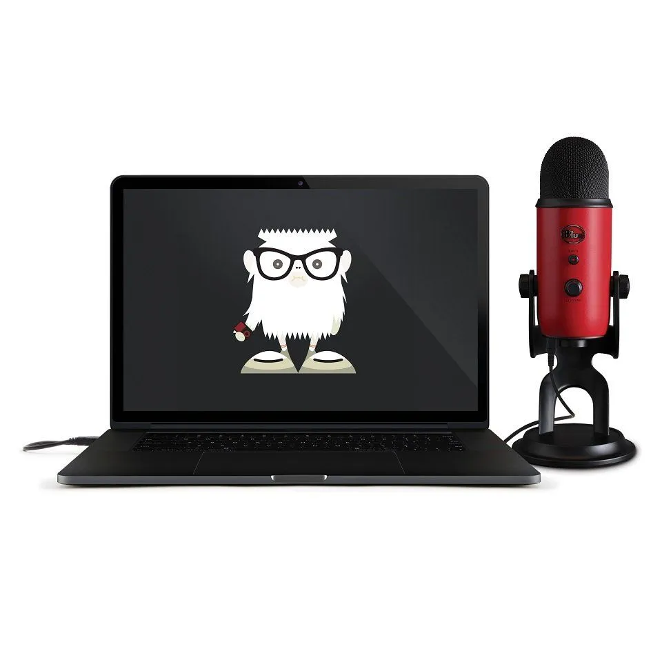 Blue Yeti Satin Red - микрофон USB, студийный конденсаторный