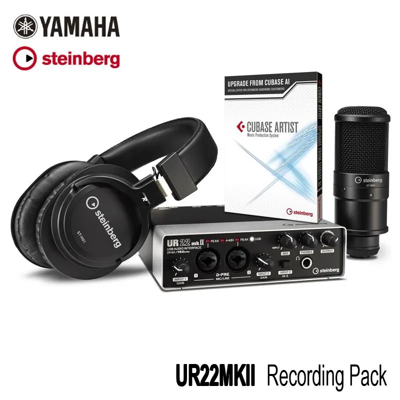 YAMAHA Steinberg UR22MKII Recording Pack Комплект для звукозаписи