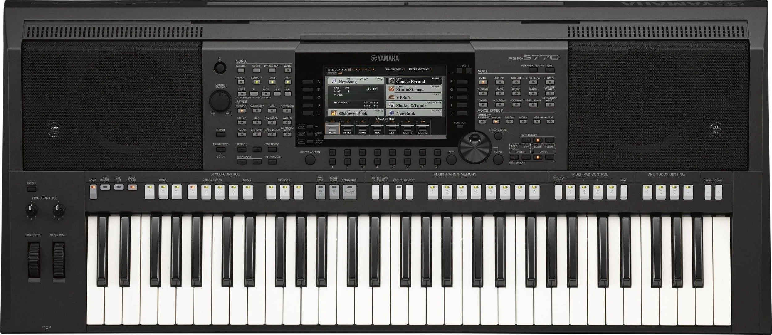 YAMAHA PSR-S770 cинтезатор